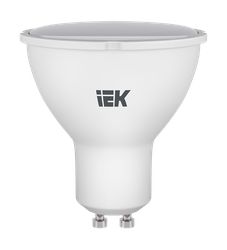 Лампа IEK LED 4К 5вт GU10 софит нейтр. свет, детальное фото