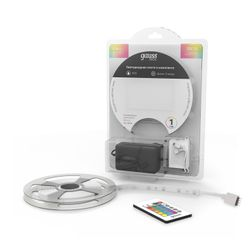 Лента Gauss Basic LED 5050/30RGB+30W 12V 6W/m 390lm/m RGBW 10mm IP20 3m, изображение