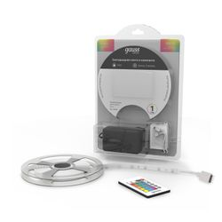 Лента Gauss Basic в комплекте LED 5050/30 12V 6W/m 390lm/m RGB 10mm IP20 5m, детальное фото