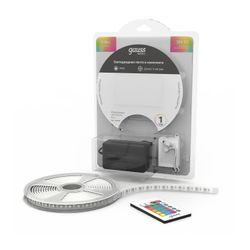 Лента Gauss Basic в комплекте LED 5050/60 12V 12W/m 780lm/m RGB 10mm IP65 5m, фотография