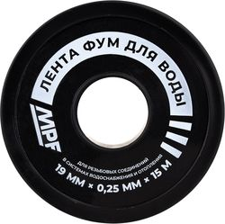 Лента ФУМ для воды MPF 19 мм x 0,25 мм x 15 м, профессиональная, вид