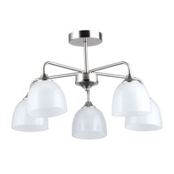 Люстра Блеск 5х60W E14 220 V серебристый, фотография
