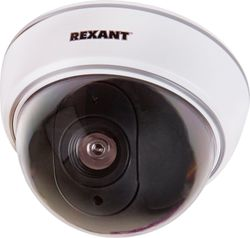 Муляж камеры REXANT белый со светодиодом, вид
