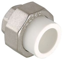 Муфта разъёмная полипропиленовая VALTEC 3/4" х 25 мм, фото