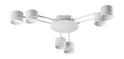 8235/6C COMFI Люстра потолочная LED GX53 6*10W 220V GARETA, фото