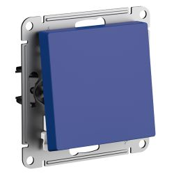 Переключатель 1-клавишный Systeme Electric Atlas Design 1712733 аквамарин, картинка