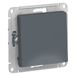 Переключатель 1-клавишный Systeme Electric Atlas Design 1240424 грифель, вид