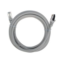 Патч-корд REXANT F/UTP CAT 6 RJ45-RJ45 26AWG LSZH серый 3 м, фотография