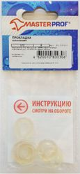Прокладка уплотнительная для труб MasterProf силиконовая 1/2" 6 шт, картинка