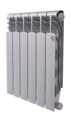 Радиатор Royal Thermo Revolution Bimetall 500 2.0/Silver Satin – 6 секц., вид
