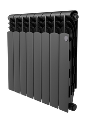 Радиатор Royal Thermo Revolution Bimetall 500 2.0/Noir Sable – 8 секц., фото