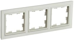 Рамка 3 поста IEK BRITE бежевый, картинка