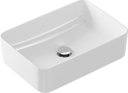 Раковина на столешницу CREA 50 RECTANGULAR 0 отв., крупный план