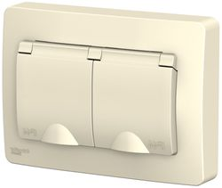 Розетка электрическая Schneider Electric BLANCA BLNRS441122 молочный, детальное фото