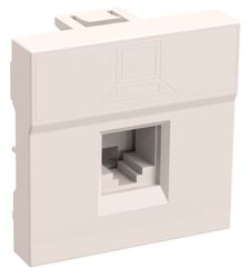 Розетка RJ-45 IEK Праймер CKK-40D-RI2-K01 белый, изображение