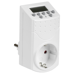 Розетка-таймер IEK electricic 1 мин 7 дн 140on/off 16а ip20, вид