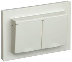 Розетка электрическая IEK BRITE BR-R26-16-44-K10-F бежевый, картинка