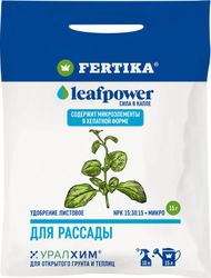 Удобрение минеральное FERTIKA LEAF POWER для рассады 15 г, картинка