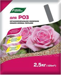 Удобрение органоминеральное для роз, 2.5кг, детальное фото