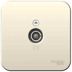 Розетка TV Schneider Electric BLANCA BLNTA000012 молочный, вид