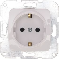 Розетка электрическая Kranz DEA KR-78-0211 белый, вид