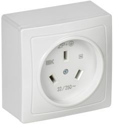 Розетка электрическая IEK ERP10-032-K01 белый, фотография