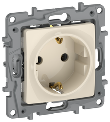 Розетка электрическая Legrand Etika 672321 слоновая кость, картинка