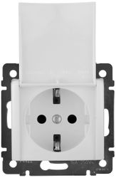 Розетка электрическая Legrand Valena 953 белый, изображение