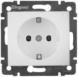 Розетка электрическая Legrand Valena 3233 белый, вид