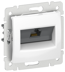 Розетка RJ-45 1 пост Legrand Valena белый, изображение