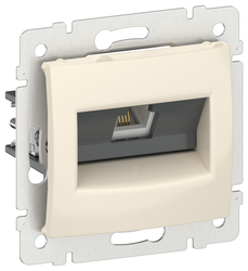 Розетка RJ-11 1 пост Legrand Valena слоновая кость, фотография