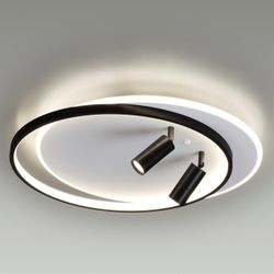 5603/75CL LEDIO LN23 028 белый, черный Люстра потолочная LED, фотография