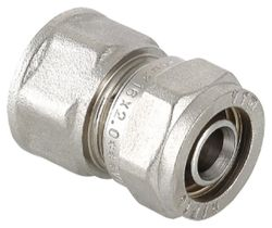 Соединитель латунь никелированный VALTEC IV3022606 1" x 26 см, изображение