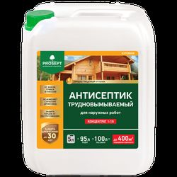 Антисептик prosept exterior трудновымыв. для наружн. работ для консерв. древ. 5л, картинка