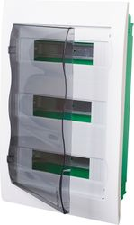 Распределительный щит Schneider Electric Easy9 встраиваемый 36 модулей, крупный план