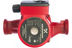 Циркуляционный насос  GRUNDFOS UPS25-60 чугун красный, картинка