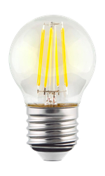 Светодиодная лампа Crystal Globe 5W 3000K E27 DIM, фотография