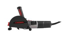 Шлифмашина угловая электрическая CROWN CT13551-110RSV 1400 Вт, крупный план