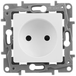 Розетка электрическая Legrand Etika 672234 белый, детальное фото