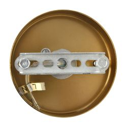 Люстра Moderni E14 5х40W 220V Chipsy металл/стекло латунь/белый, фото