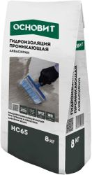Водоостанавливающая проникающая гидроизоляция ОСНОВИТ Акваскрин HC65, 8 кг, картинка