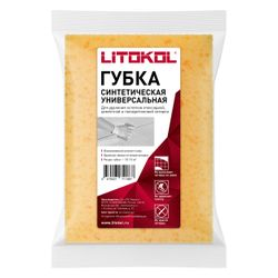 Губка синтетическая для удаления полимерной и цементной затирки LITOKOL, фото