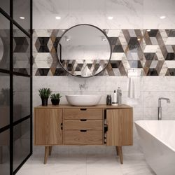 Декор GRACIA CERAMICA Vinde многоцвет 25x60 см 1,2 м², крупный план