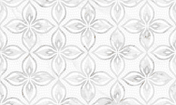 Декор Gracia Ceramica Ribeira Бел Цветы 30X50 см 1,2 м², фото