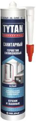 Герметик силиконовый санитарный TYTAN белый 280 мл, вид