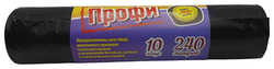 Пакеты для мусора ПВД 240 л, 10 шт, 40 мкм Goodesta, детальное фото