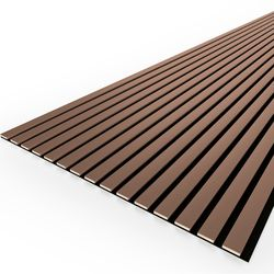 Панель стеновая акустическая Stella Comfort De Luxe Terracotta 2780х600х9, изображение