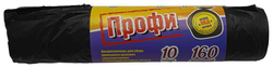 Пакеты для мусора ПВД, 160 л, 10 шт., 28 мкм Goodesta, изображение