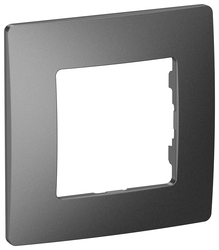 Рамка 1 пост Legrand Etika антрацит, фотография