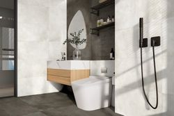 Керамогранит GLOBAL TILE Onega светло-серый 40x80 см 1,6 м2, фото